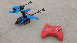 RC Mini helicopter unboxing and testing / unboxing Mini RC helicopter/ hand senser helicopter