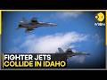 Two Fighter Jets Collide Mid-Air at Idaho Air Show, Crew Ejects Safely | WION