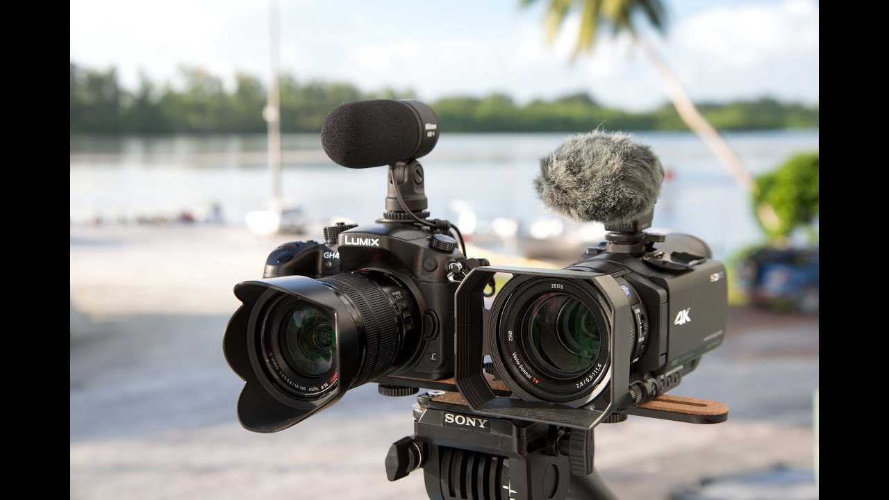 [4K] Video shoot out Sony FDRAX100 vs. Panasonic DMCGH4 4K consumer