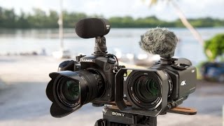 [4K] Video shoot out: Sony FDR-AX100 vs. Panasonic DMC-GH4 4K consumer camcorder