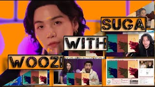 SUCHWITA EP.10 SUGA(BTS) with WOOZI(SEVENTEEN)  Reaction Mashup