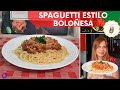 Receta de espagueti a la boloñesa 🍝🍅 spaghetti a la boloñesa