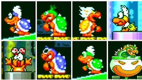 SMW Hack - Return to Dinosaur Land (SNES) All Bosses (No Damage)