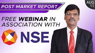 Third Day of Consolidation | Post Market Report 11-Aug-21