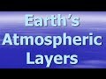 Atmospheric Layers &amp; Structure-Video for Kids-Kindergarten,Preschoolers,Toddlers