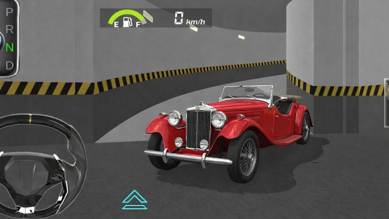 3D Driving Class - Red Sports Car For Parking (Android IOS) Gameplay