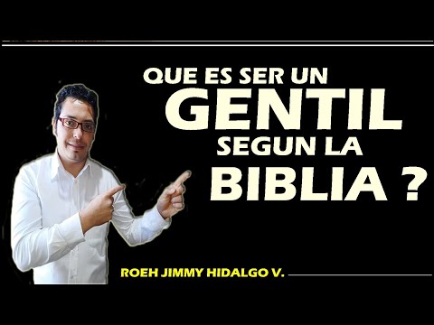 Video: ¿Quién es un gentil en la Biblia?