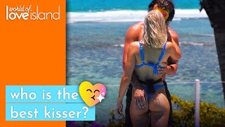 KISSING Booth Challenge 💋 gets the Islanders EXCITED | World of Love Island