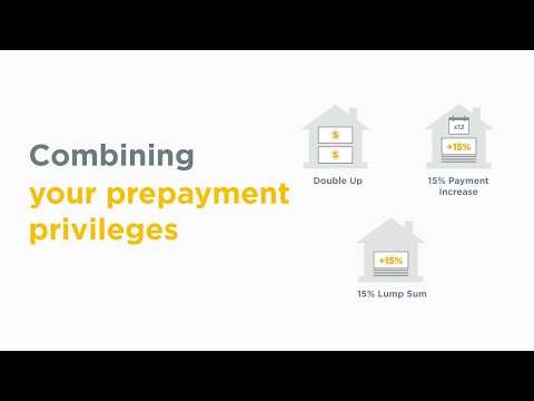 Combining your prepayment privileges