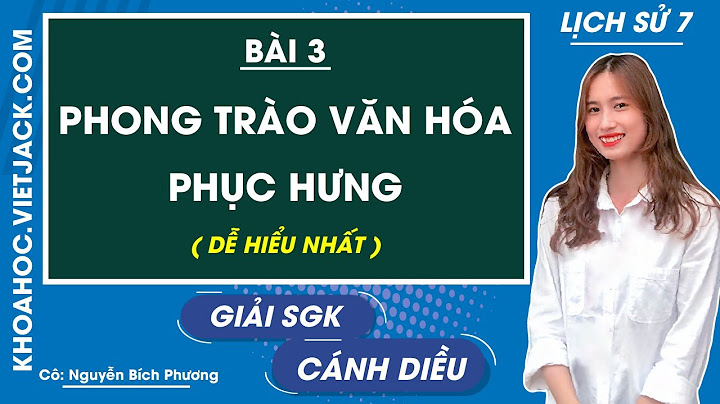 Bài luận về phong trào văn hóa phục hưng