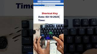 MS Word Time Saving HACK ! Insert Date & Time Instantly #tips #subscribe #Y-Tech