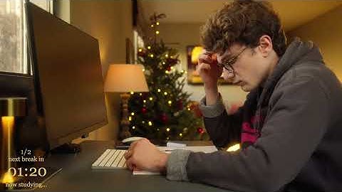 3-HOUR | Study With Me | One break, No music, Deep work