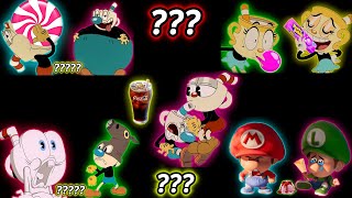 2000+ Mario, The Cuphead Show! [Mega Compilation] Sound Variations