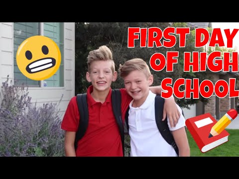 MY FIRST DAY OF HIGHSCHOOL!