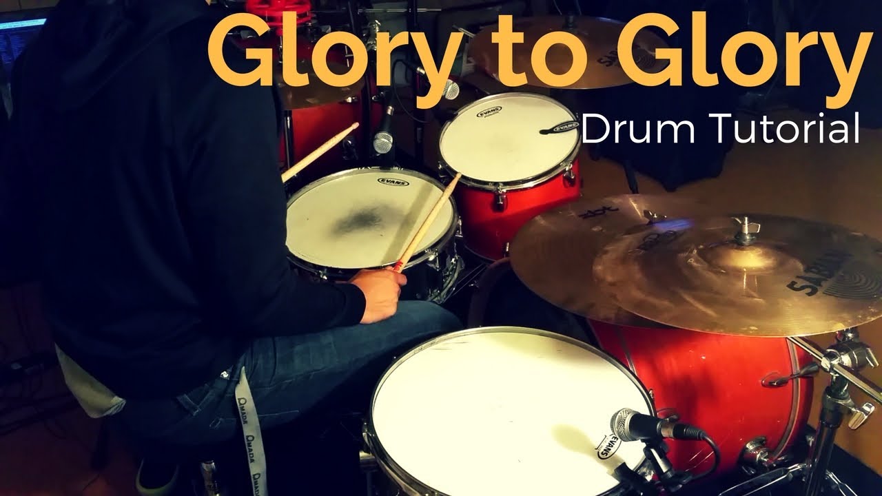 Bethel Music - Glory to Glory// Drum Tutorial// Rezound Tutorials - YouTube