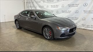 Pre-owned 2017 Maserati Ghibli Lynnwood WA Seattle, WA #250488A - SOLD