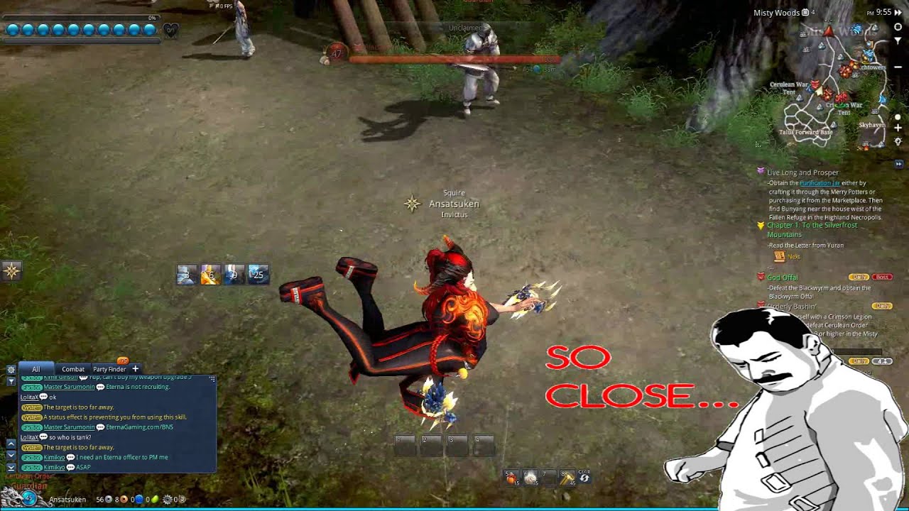 Blade And Soul - Disturbing Cerulean Order When They try to Farm Blackwyrm