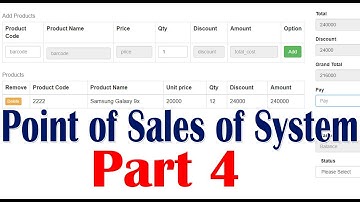Point of sales system using Php Mysqli Part 4 Adding Category continue