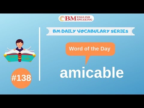 word-of-the-day-(amicable)-200-bm-daily-vocabulary-|-2019