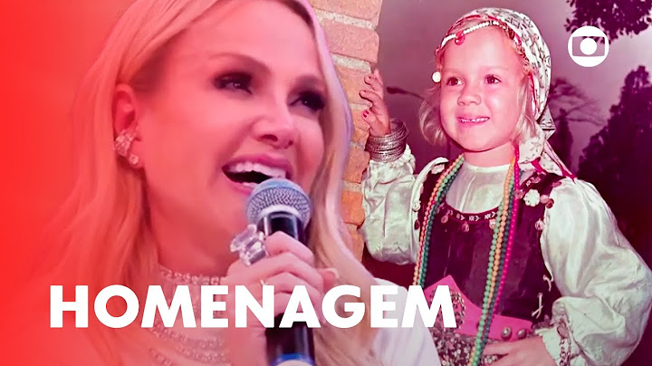 Eliana recebe homenagem de boas-vindas na Glô! ✨  | Domingão Com Huck | TV Globo