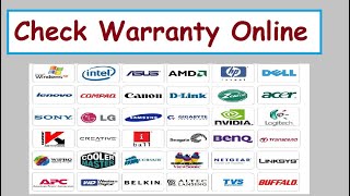How to check warranty of a laptop online | Check warranty of a computer on official website How To Check Warranty Status Of Laptops Asus Dell Acer Hp Samsung Lemovo