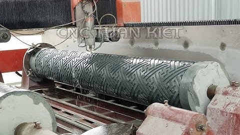 Máy CNC điêu khắc đá | Cột rồng khủng đầu nổi - ĐÁ THANH HÓA