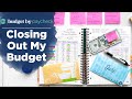 Closing Out My June Budget | Step-By-Step Process