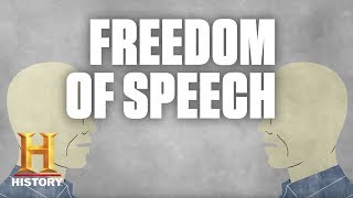 What Does "Freedom of Speech" Mean in the U.S.? | History