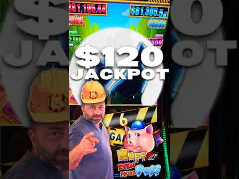 $120 HATS FEATURE FOR THE JACKPOT ON HUFF N EVEN MORE PUFF #shorts #fyp #casino