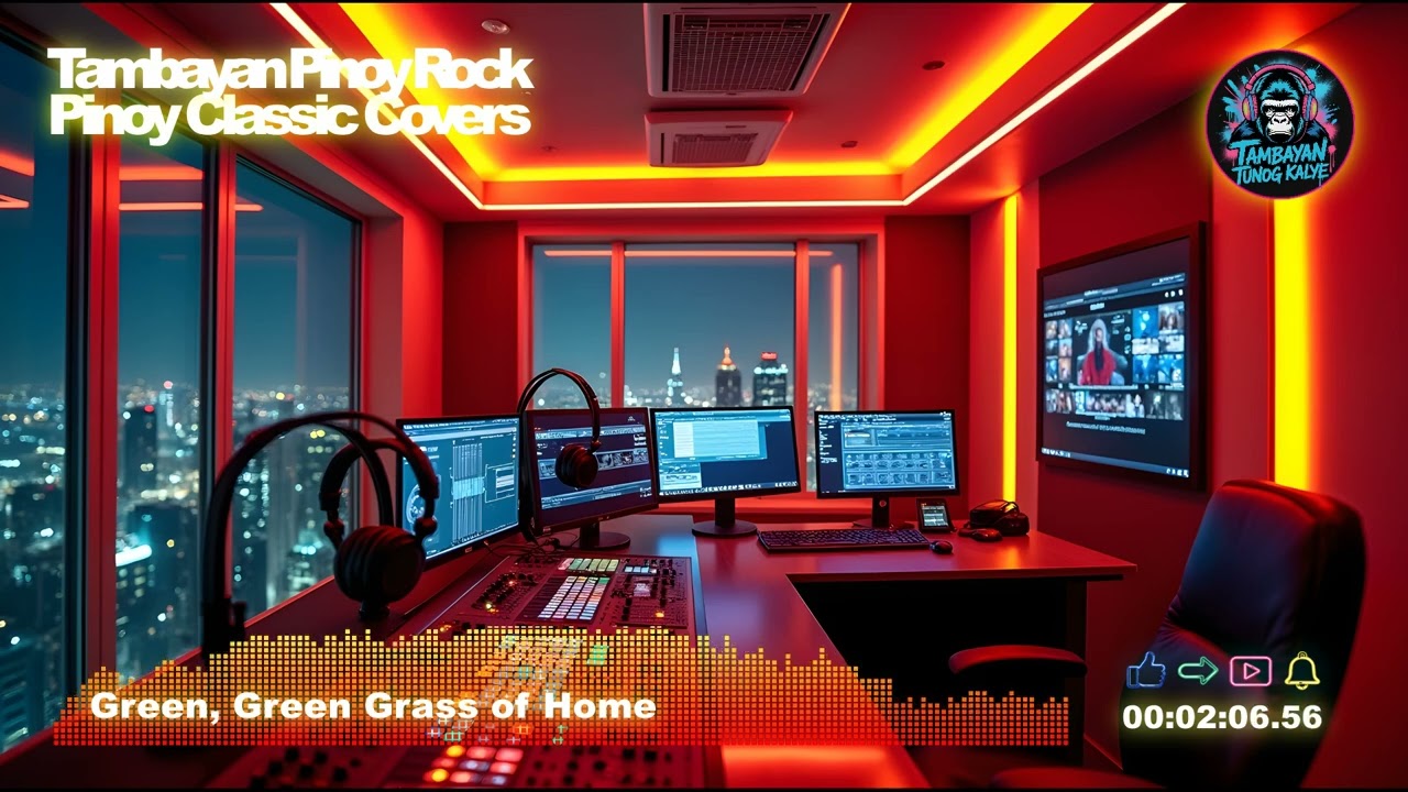 Green Green Grass Of Home by Tom Jones (AI | Remix | Bluesy Rock Cover)