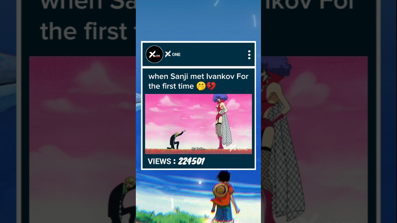 when Sanji met Ivankov For the first time 
