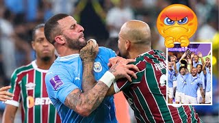 🔵Manchester City Vs Fluminense (4-0) Extented Highlights: Walker Melo Fight | Cwc Final!