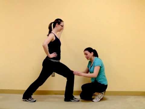 How to Exercise an Injured Knee - Static Lunge