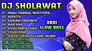 Dj Sholawat Angklung Full Album Slow Bass | Bikin Hati Sejuk | Lagu Religi Islam Terbaik Terpopuler