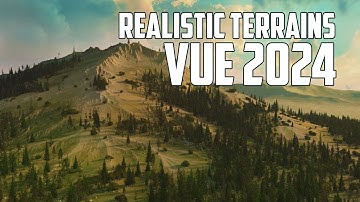 Creating Realistic terrains in Vue. Advanced functionality