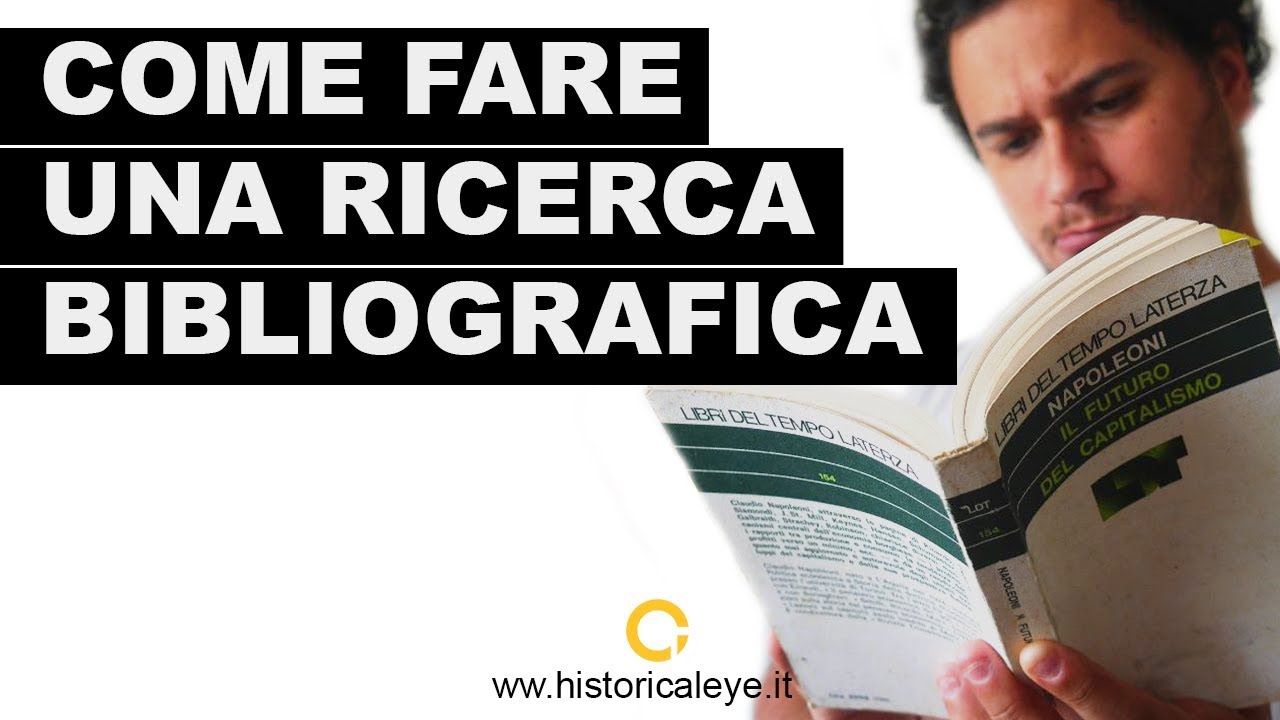 COME FARE UNA RICERCA BIBLIOGRAFICA TUTORIAL YouTube COME FARE UNA RICERCA BIBLIOGRAFICA TUTORIAL YouTube