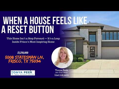 5008 Statesman Lane, Frisco, TX home video tour