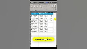 "How to Calculate Overtime Hours in Excel | Step-by-Step Tutorial"