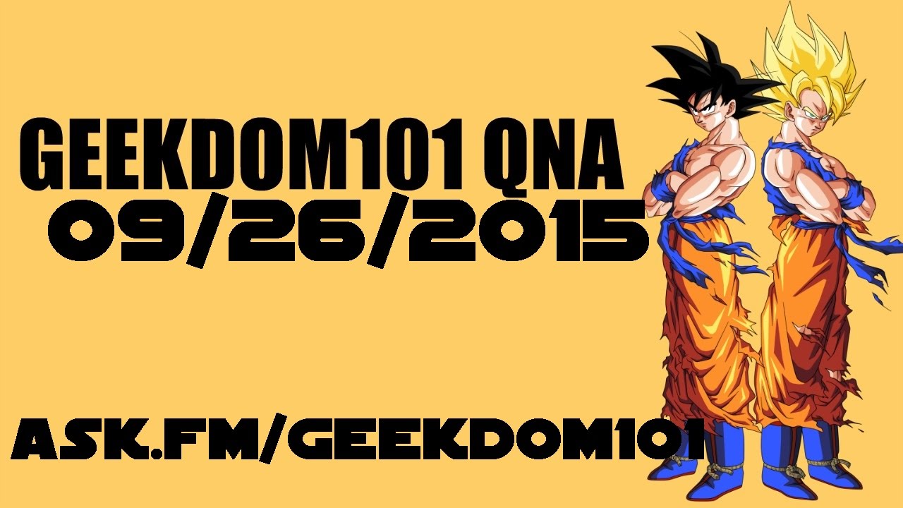 Golden Cell?, Fusion Clothing, Dragon Ball Evolution Thoughts + MORE - QNA 9-26-15