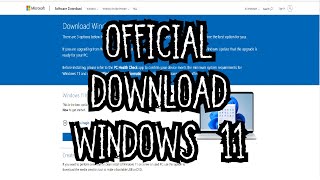 How to Download Windows 11 website Download l Windows 11