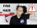 HOW TO PREVENT BREAKAGE ON FINE NATURAL HAIR | TYPE 4 HAIR