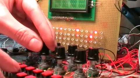 Paul Schulleri - Step Sequencer / Midi Controller (Arduino based prototype) Part 1