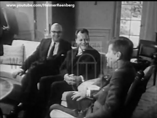 October 5, 1962 - President John F. Kennedy with Mayor of West