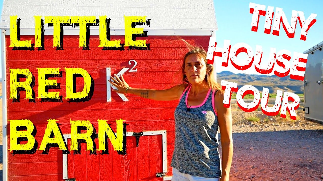 rv life youtube Little Red Barn on Wheels!! TINY HOUSE TOUR!!