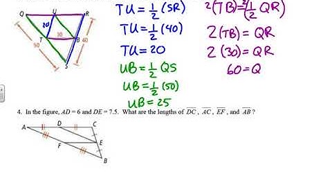 Unit 5 Lesson 1   Midsegments of Triangles