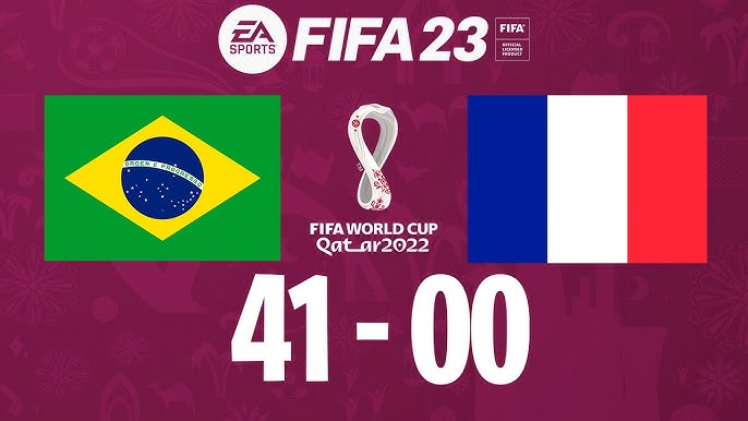 Brasil x Argentina, FIFA 23 Gameplay Copa do Mundo Qatar 2022