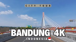 BANDUNG CITY TOUR 🇮🇩 - DRIVING AROUND CITY of BANDUNG, INDONESIA - Suasana Terbaru Kota Bandung 2024