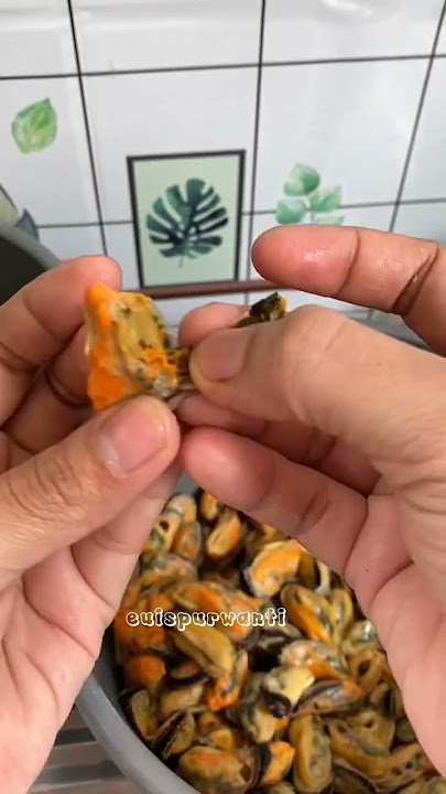 Tips membersihkan kerang ala mami apiyi #tips #tipsandtricks #kerang