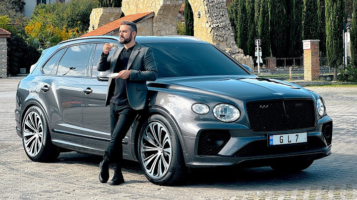 უტდ - Bentley Bentayga - არისტოკრატების ჩაი!