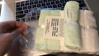 Unboxing - Luly Baby Bamboo Washcloths